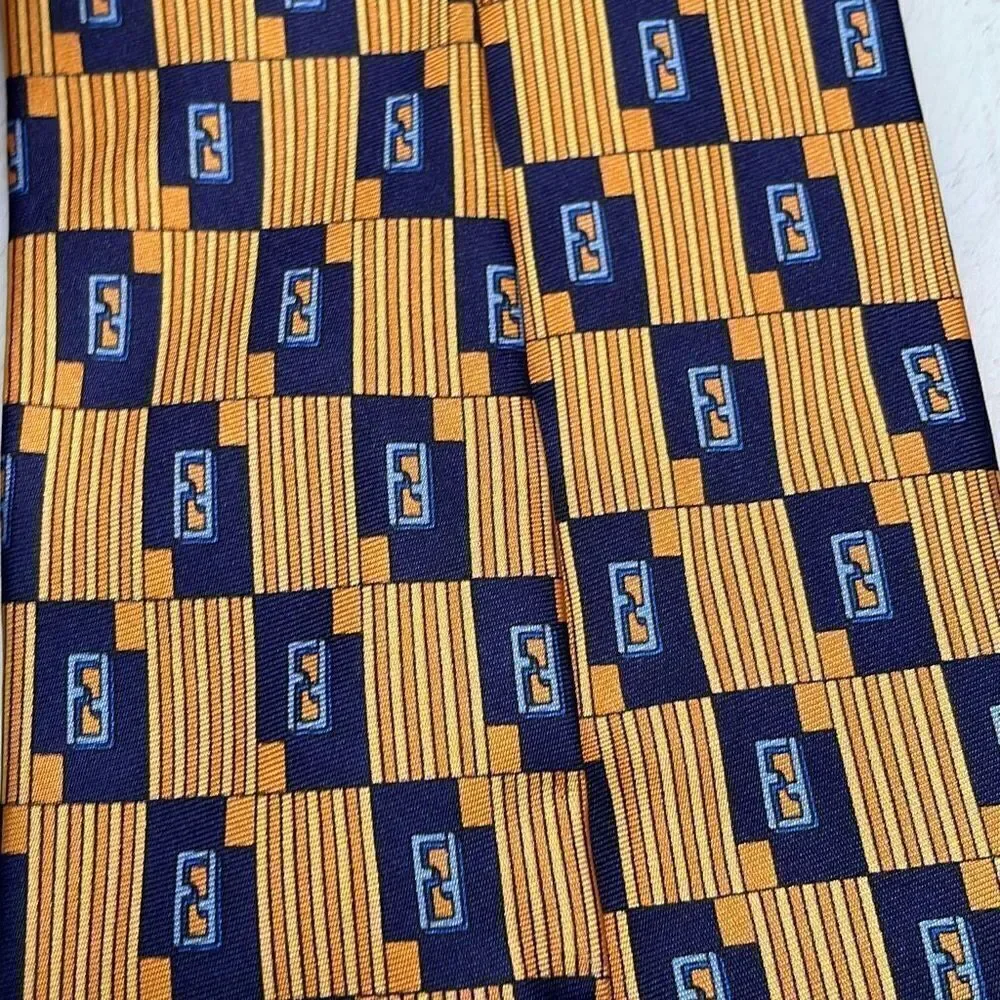 Fendi silk tie